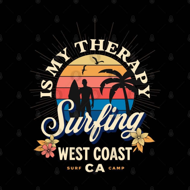 Surfing is my Therapy by ZimBom Designer