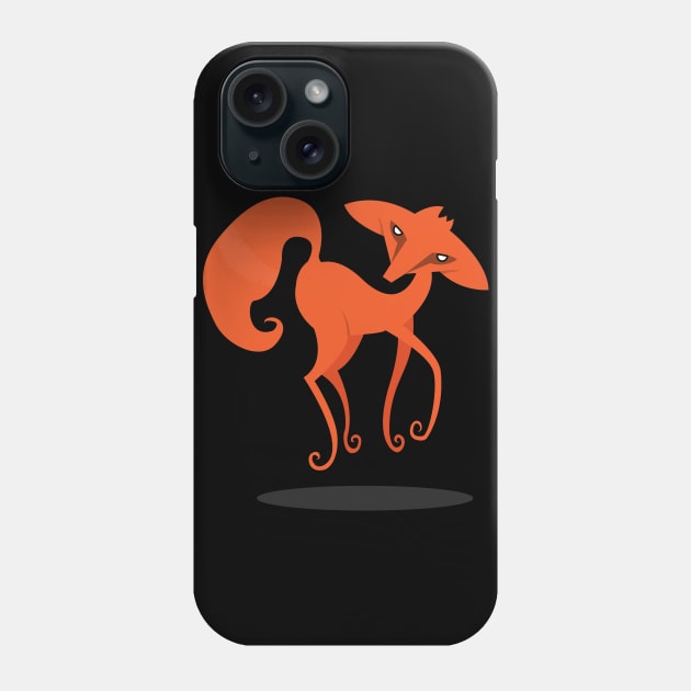 Red Fox Phone Case by volkandalyan