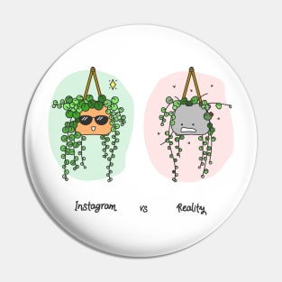 String of Pearls Instagram vs Reality Pin