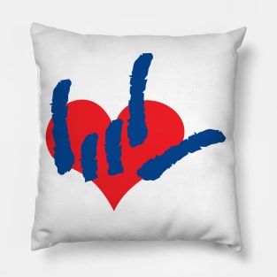 Deaf love Pillow