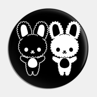 Fuzzy Bunnies Pin