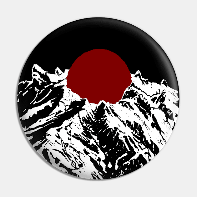 Mountain 3 Pin by HRNDZ