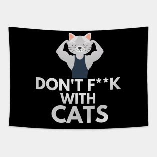 Dont F With Cats - Funny Tapestry