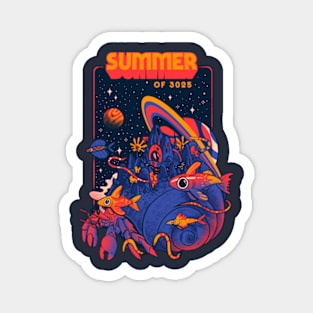 Summer magic of 3025 (alternative color palette) Magnet