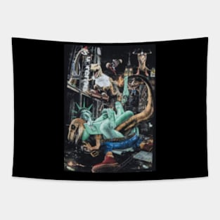 Funny dinosaur Tapestry