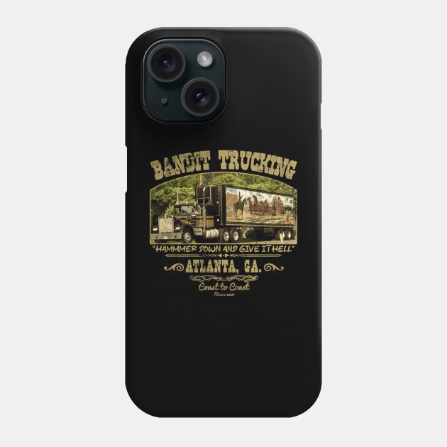 Bandit Trucking 1977 Phone Case by Lani A Art