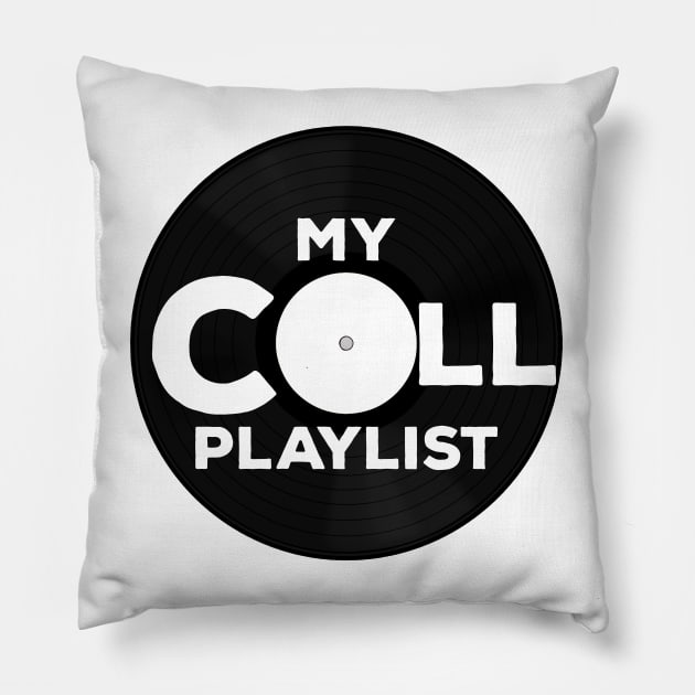 My Cool Playlist Pillow by DiegoCarvalho