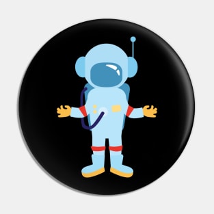 Space astronaut Pin