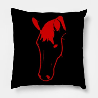 Horse Face Pillow