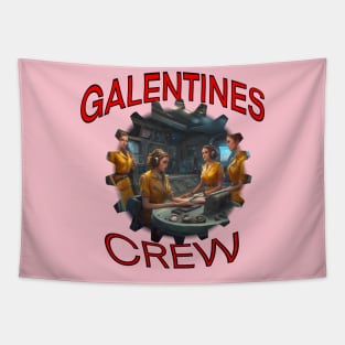 Galentines crew sonar plotters Tapestry