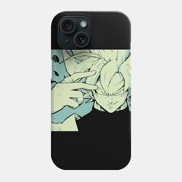 black goku Phone Case by BarnawiMT