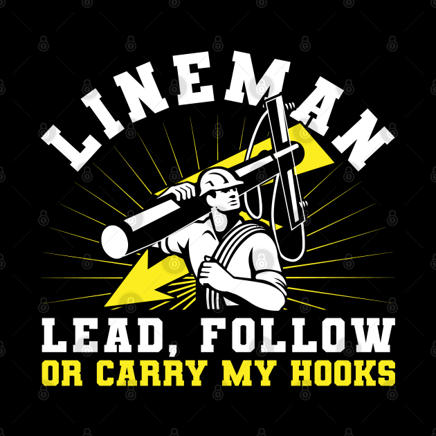 Electrical Lineman by Caskara