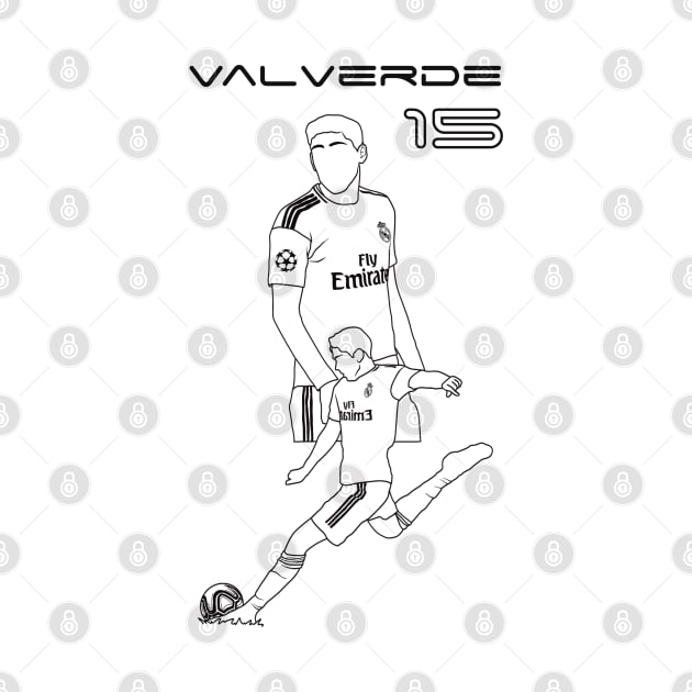 Federico valverde by Artbygoody