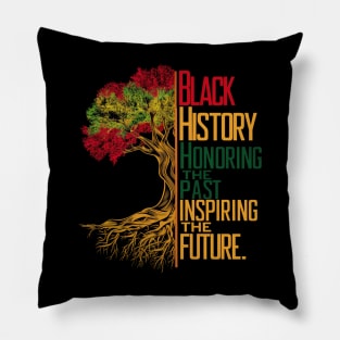 Honoring The Past Inspiring The Future Black History Month Pillow