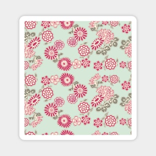 Pastel flowers Magnet