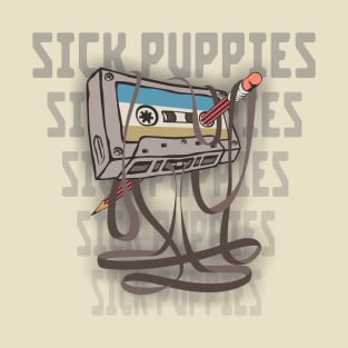 Sick Puppies Cassette T-Shirt