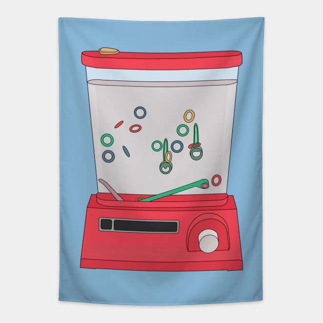 Waterful Ring Toss Tapestry by DiegoCarvalho