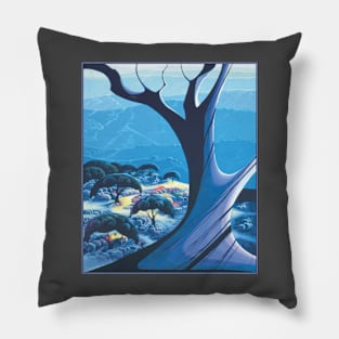 Eyvind Earle Pillow