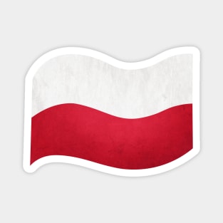 The Flag of Poland Magnet