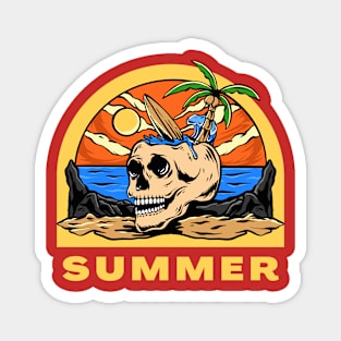 summer vibes Magnet