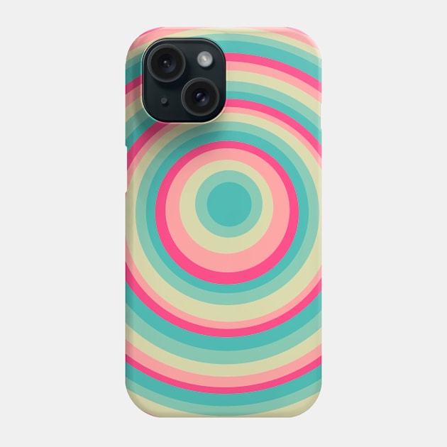 Abstract Circle Phone Case by maramyeonni.shop