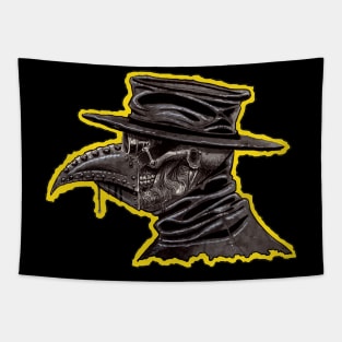 Zombie Plague Doctor (Pure Art Glow Series) Tapestry