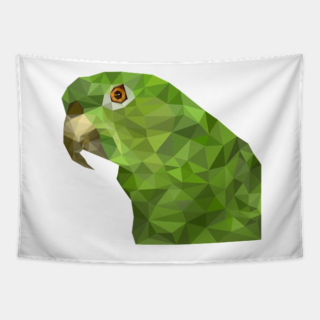 Amazonas Yellow Naped Parrot (Variant 2) Tapestry by MOULE