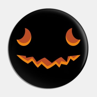 Pumpkin face. Pin