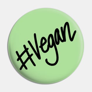 #vegan Pin