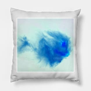 Big blue cloud. Pillow