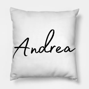 Andrea Name Calligraphy Pillow