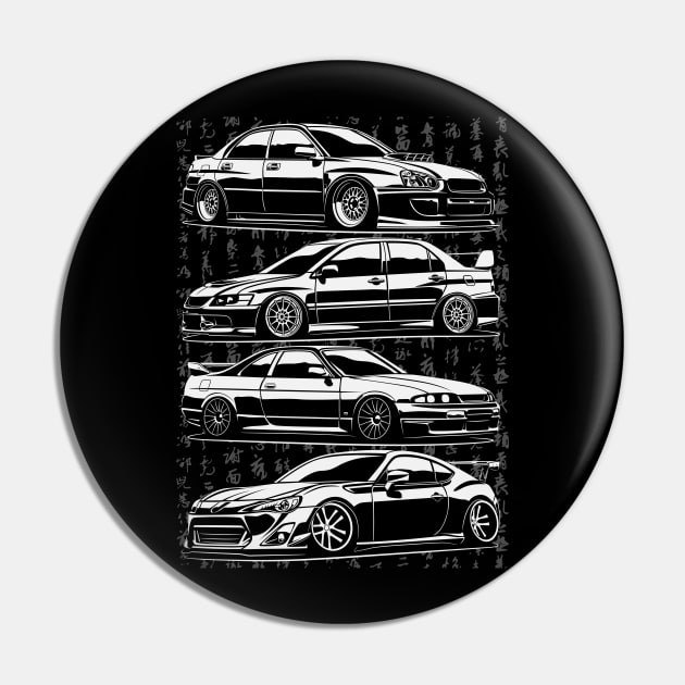 Jdm crew Pin by Markaryan