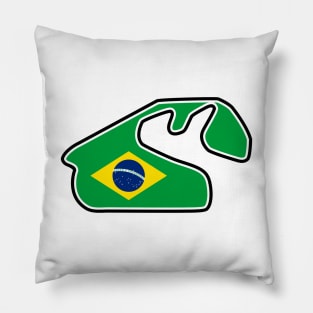 Autódromo José Carlos Pace [flag] Pillow