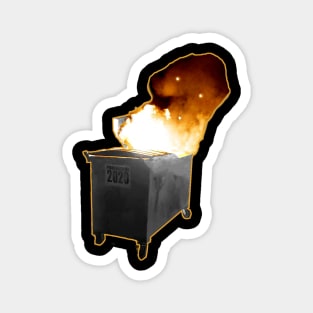 2020 Dumpster Fire - Lighting the Way Magnet