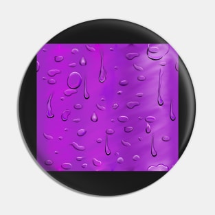 purple again, raindrops Pin