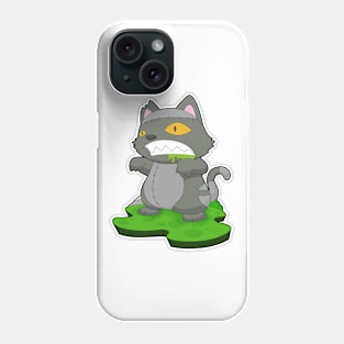 Cat Halloween Zombie Phone Case