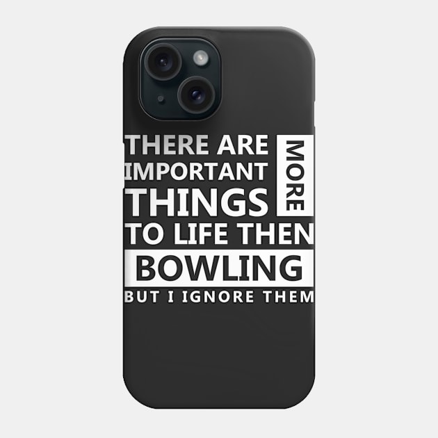 Bowling Love Phone Case by Skymann