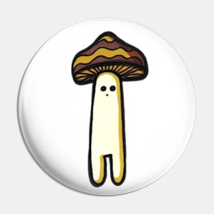 Long Mushroom Boi Pin