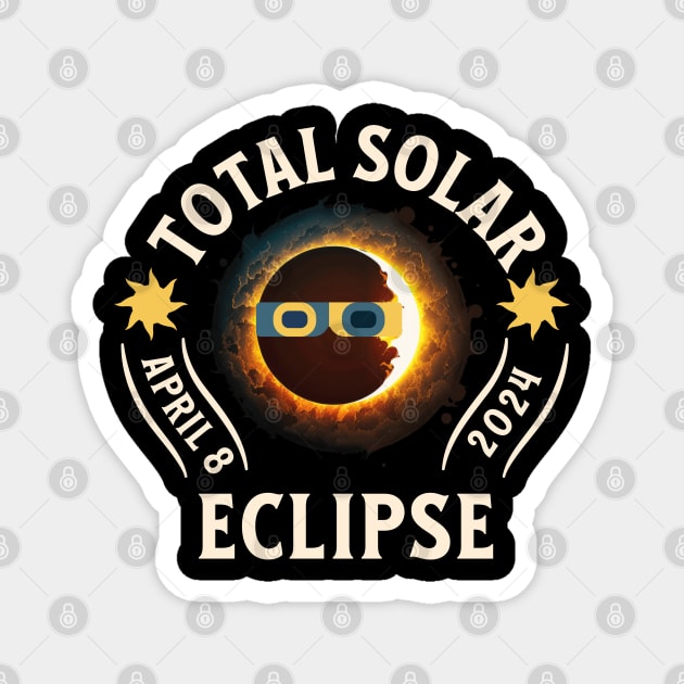 Total Eclipse 2024 Magnet by Mind Your Tee