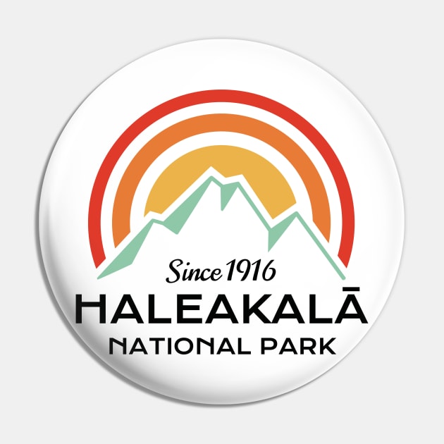 Haleakala National Park Sticker Pin by roamfree