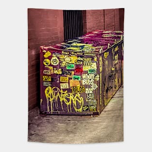 Graffiti Street Art Sticker NYC Tapestry