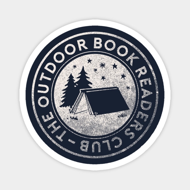 Outdoor Book Readers Club Magnet by cabinsupply