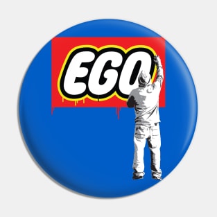 Graffiti Ego Pin