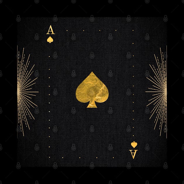 Ace of Spades - Golden cards by GreekTavern