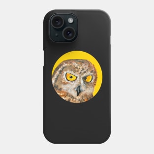 Owl sticker Phone Case