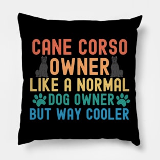 Cane Corso Owner Pillow