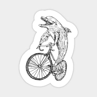 SEEMBO Dolphin Cycling Bicycle Bicycling Riding Biking Bike Magnet