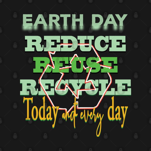 Earth Day Everyday Earth Day - Planet Anniversary 2023. by TeeText