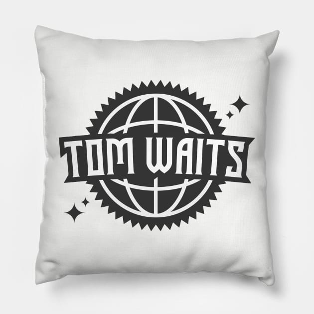 Tom Waits // Pmd Pillow by PMD Store