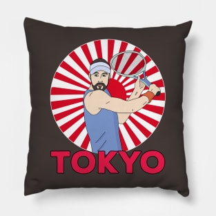 Tokyo Tennis Pillow